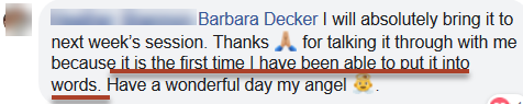 Barbara Decker I will absolutely bring