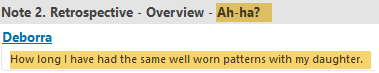 How long have I had the same well worn patterns
