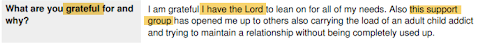 I am grateful I have the Lord