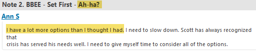 I have a lot more options than I thought I had