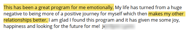 This has been a great program for me