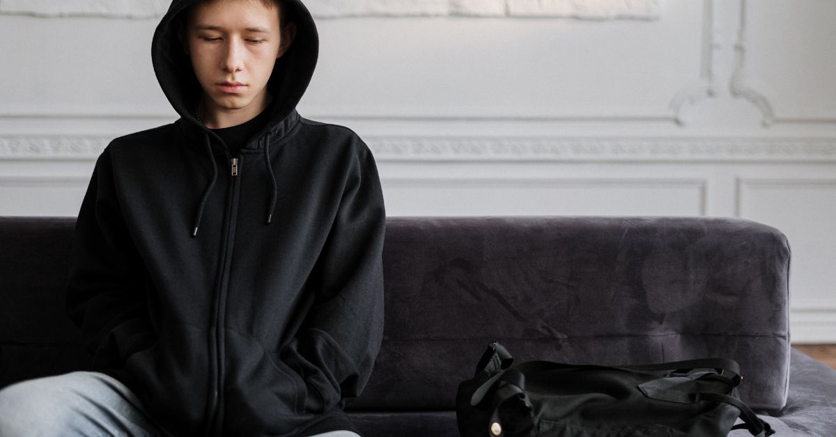 An adolescent being vulnerable for substance use